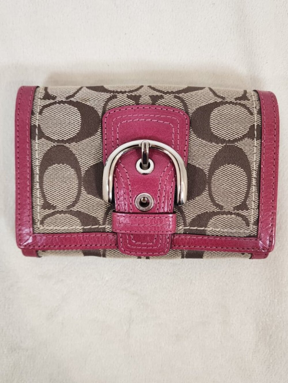 Coach Soho Signature Bifold Wallet